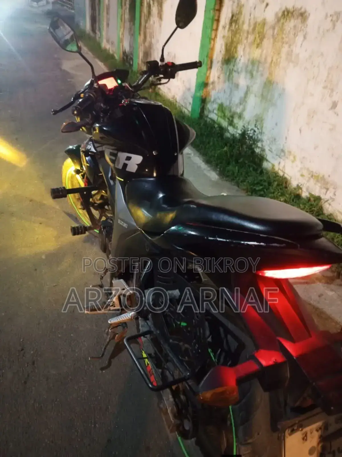 Suzuki Gixxer Monotone 2016 Black