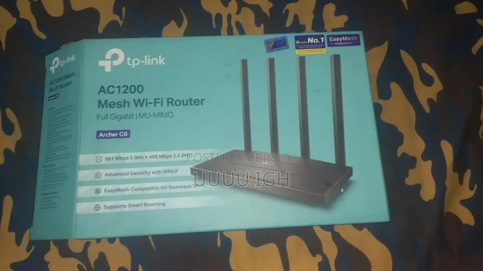 Tp Link Archer C6 V4 Router For Sale