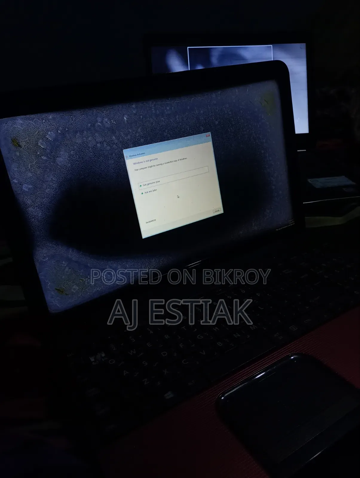 Laptop Toshiba 8GB Intel Core I5 HDD 500GB