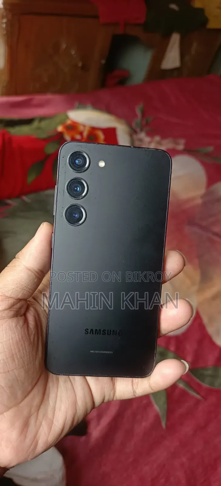 স্যামসাং গ্যালাক্সি এস২৩ ১২৮ জিবি ব্ল্যাক