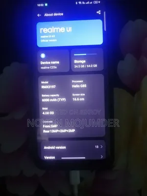 Realme C55 64 GB Black