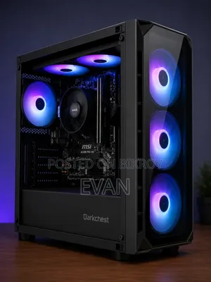 Desktop Computer MSI Model 8GB AMD Ryzen 5 SSD 256GB