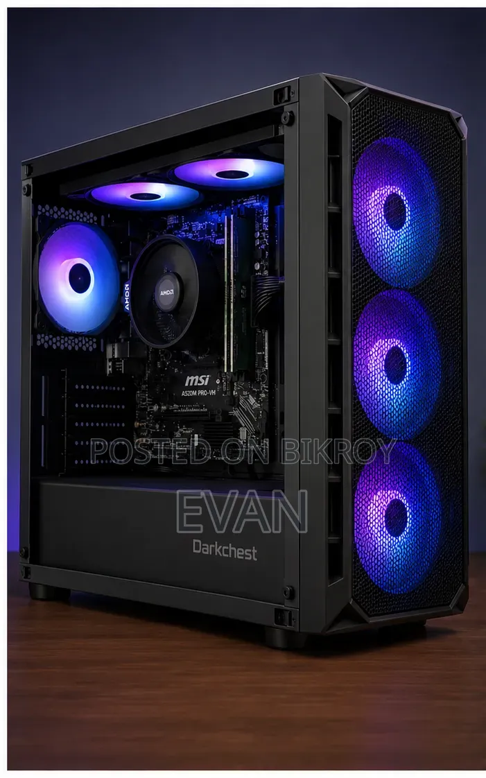 Desktop Computer MSI Model 8GB AMD Ryzen 5 SSD 256GB