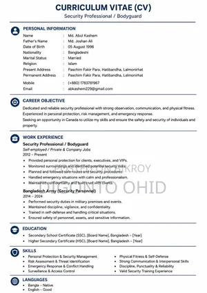 Protocol Officer