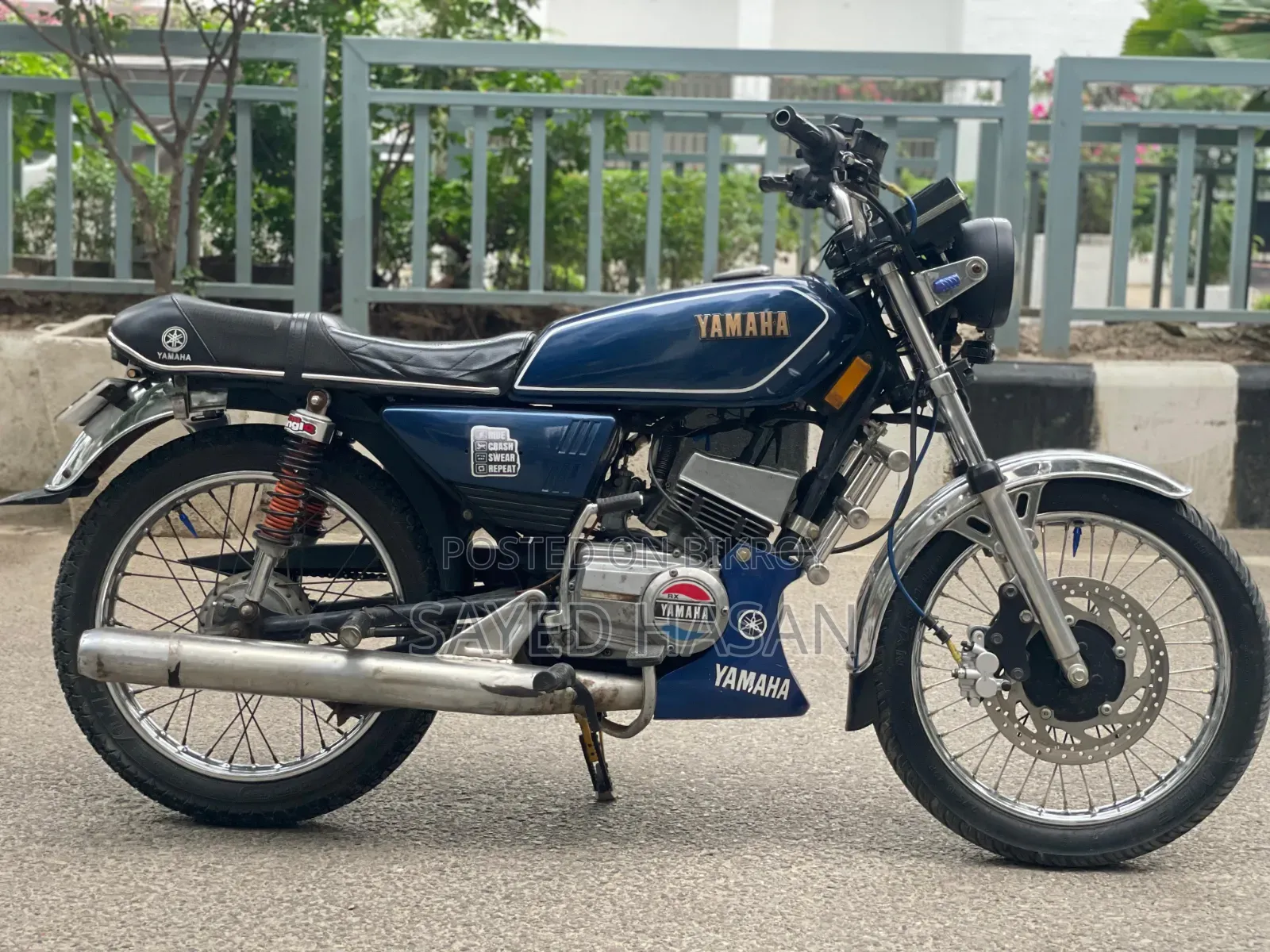 Yamaha 1986 Blue