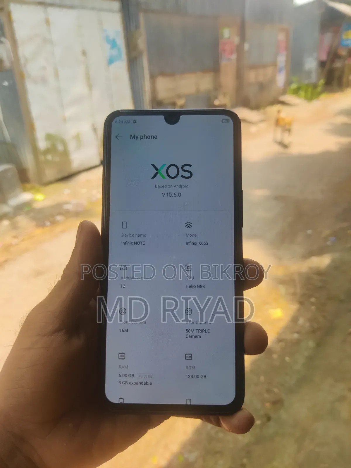 Infinix Note 12 128 GB Black