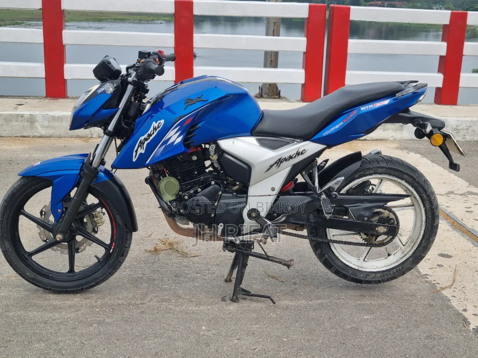 TVS Apache RTR 160 4V 2022 Blue