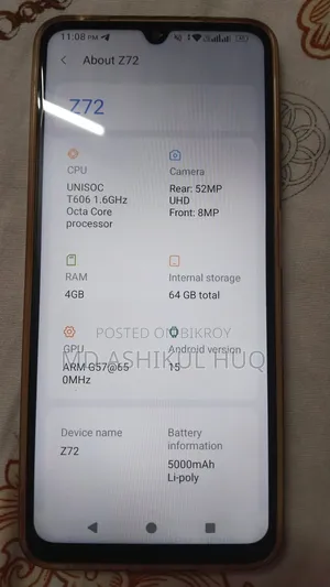 Symphony Z72 64 GB White
