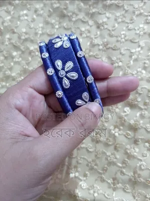 Stylish Handmade Bangle, Ring, and Earring Combo Set