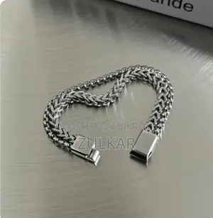 Stainless Steel Bracelet Two Parts for Men