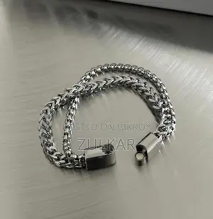 Stainless Steel Bracelet Two Parts for Men