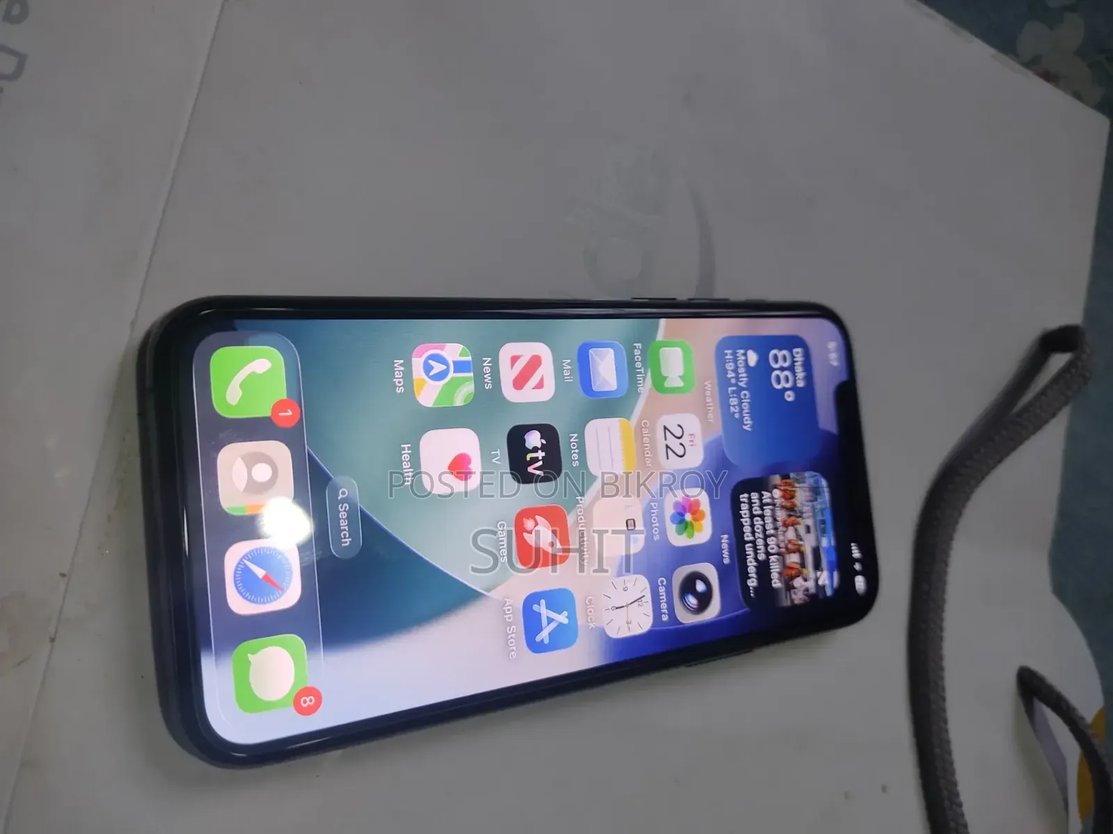 New Apple iPhone 11 256 GB Blue