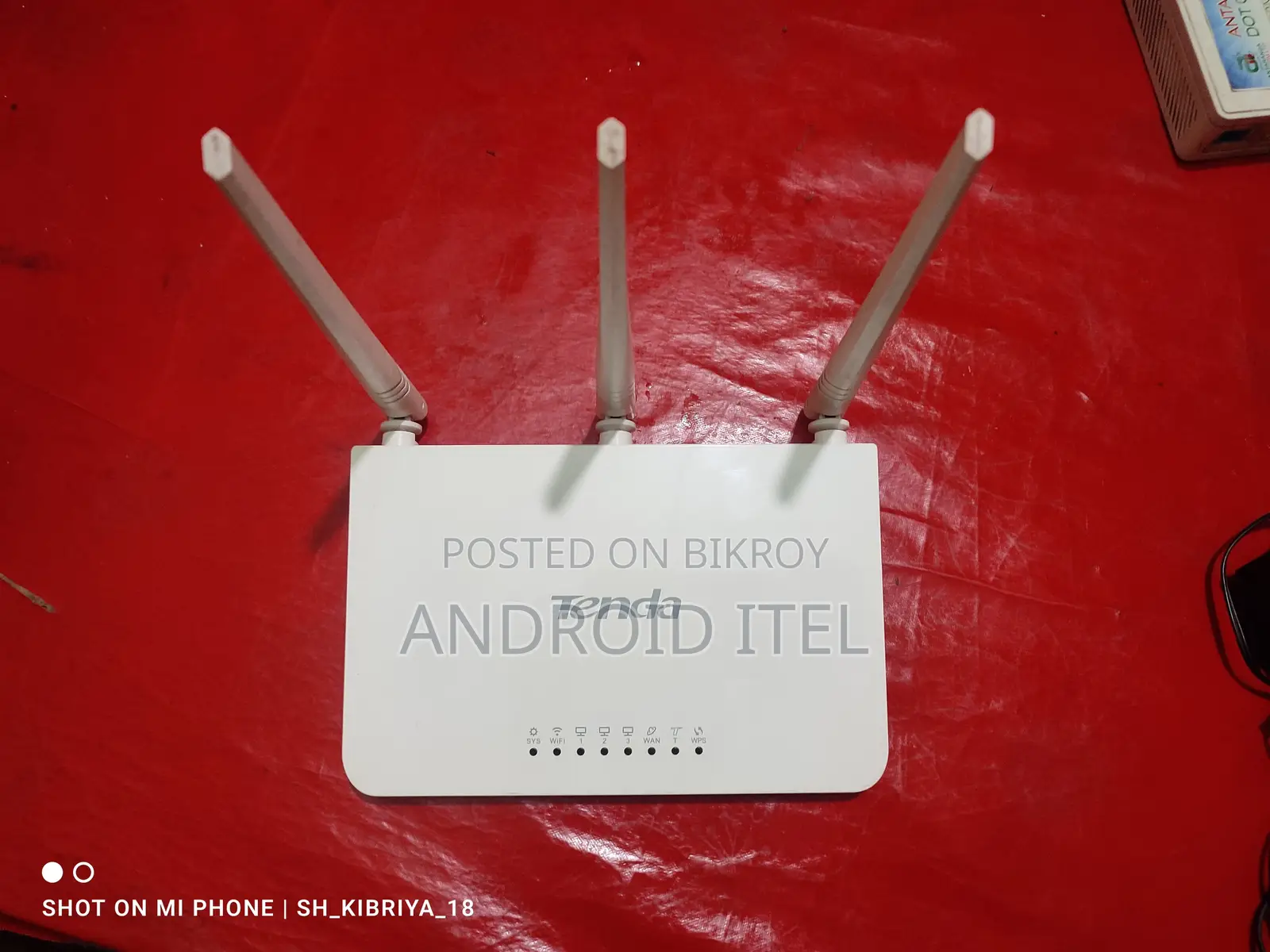 Tenda F3 Router Fresh Condition