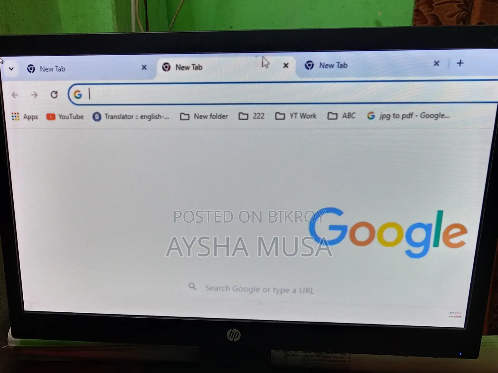 Monitor for Sell
