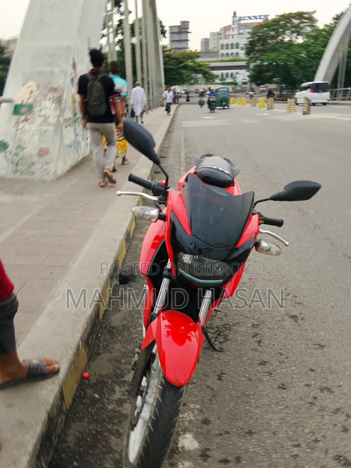 TVS Apache RTR 160 2V 2015 Red