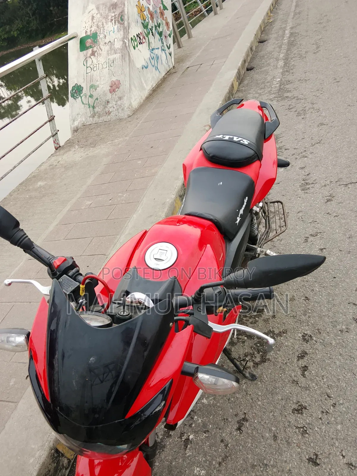 TVS Apache RTR 160 2V 2015 Red