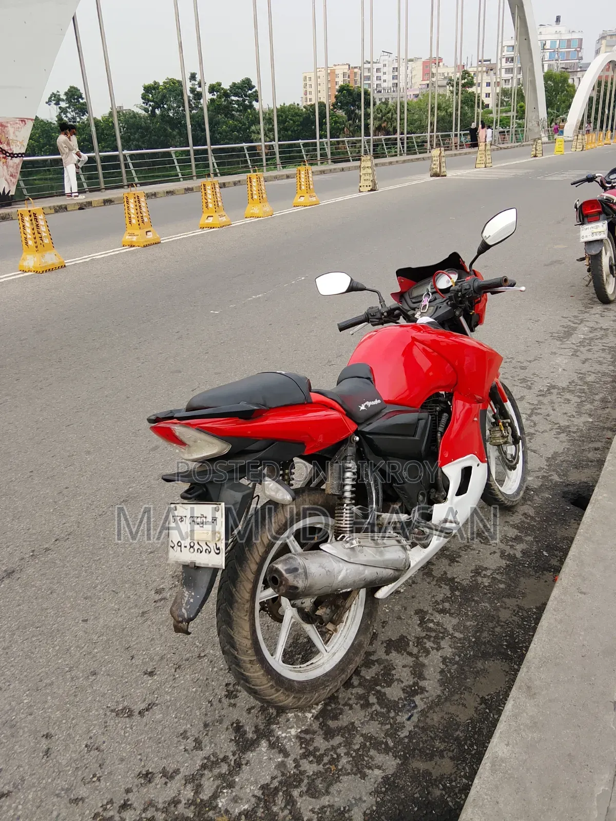 TVS Apache RTR 160 2V 2015 Red