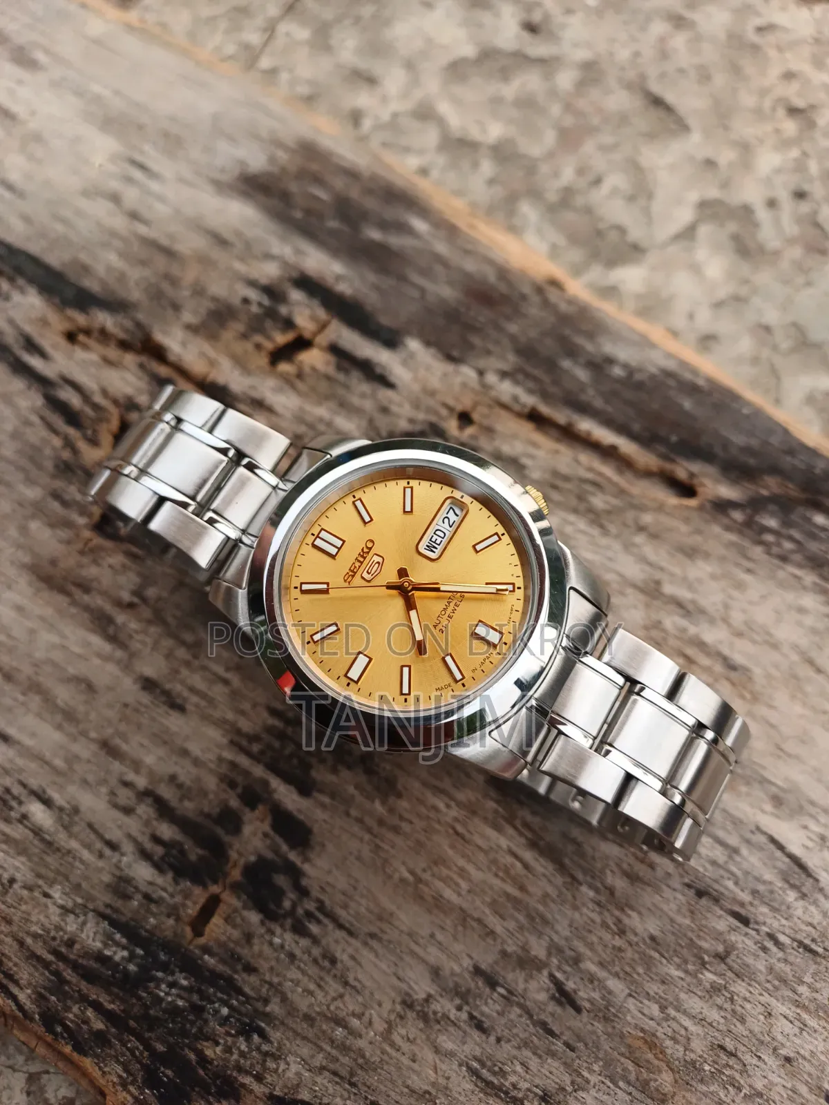 Seiko 5 Automatic Men's Wristwatch Pre Owned Fresh Condition