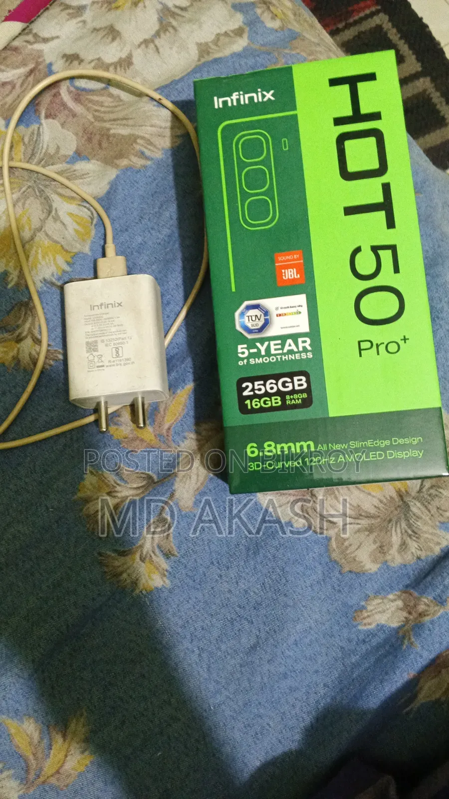 Infinix Hot 50 Pro+ 4G 256 GB Purple