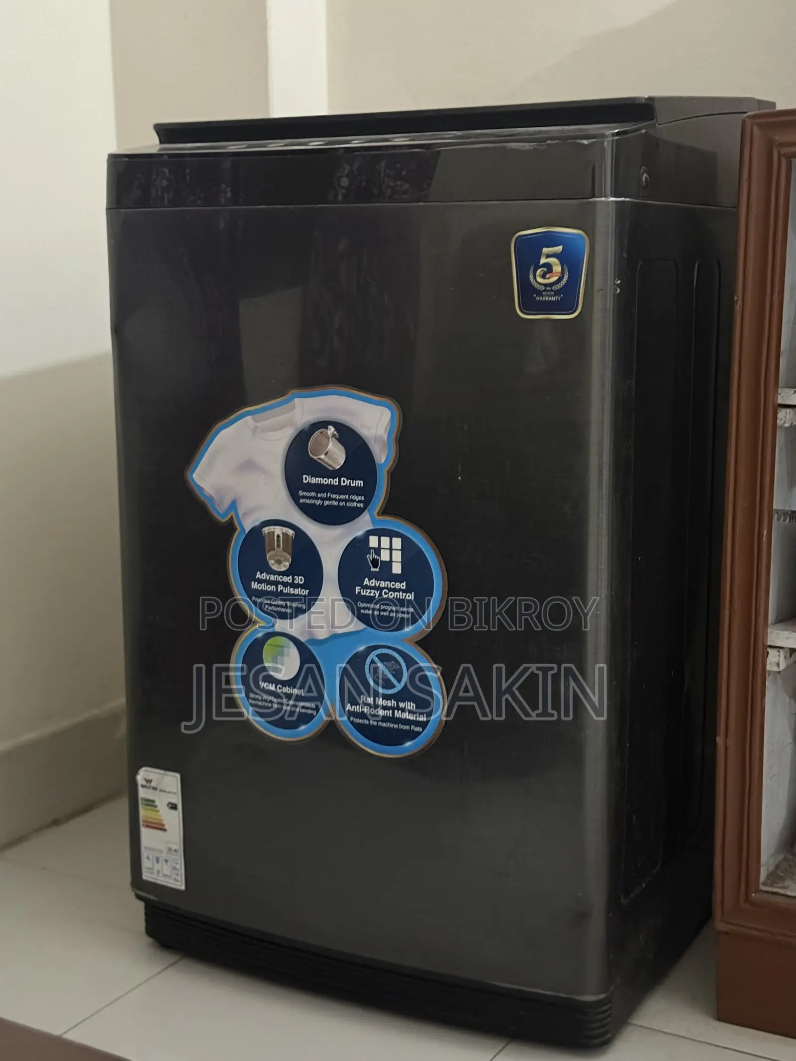 Walton Washing Machine With 3years Warranty