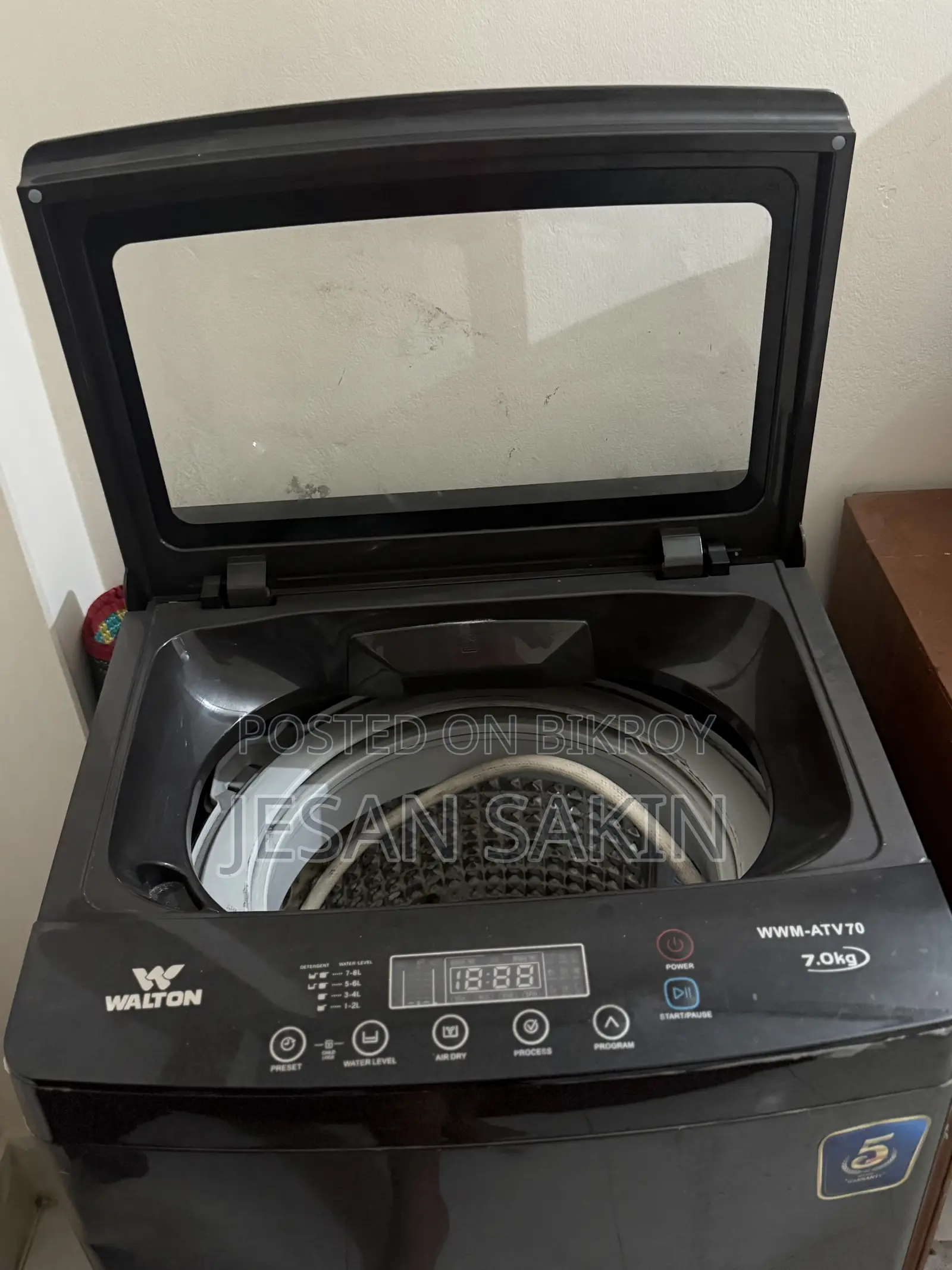 Walton Washing Machine With 3years Warranty