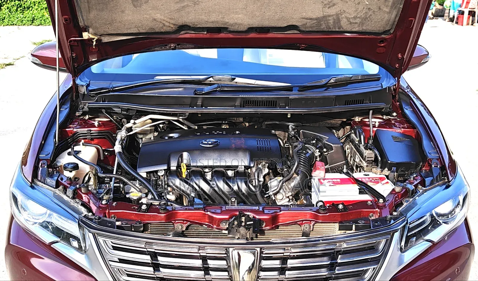 Toyota Premio 2016 Maroon