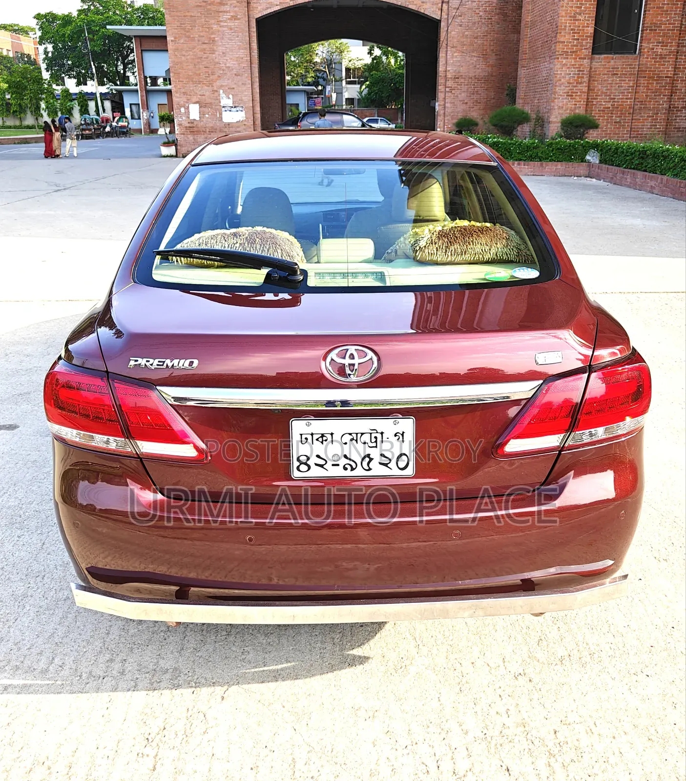 Toyota Premio 2016 Maroon