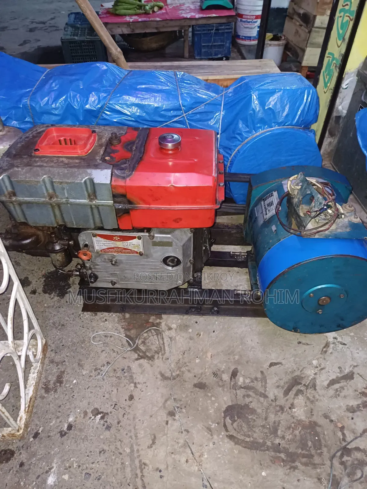 20 HP Siffin Engine with 10 KW Kajli Dynamo