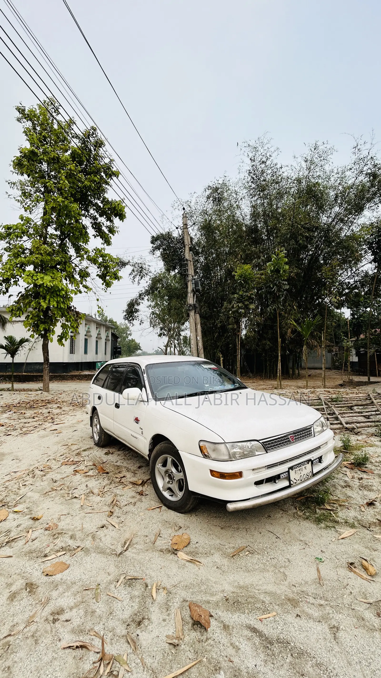 New Toyota Corolla Station Wagon 1996 White