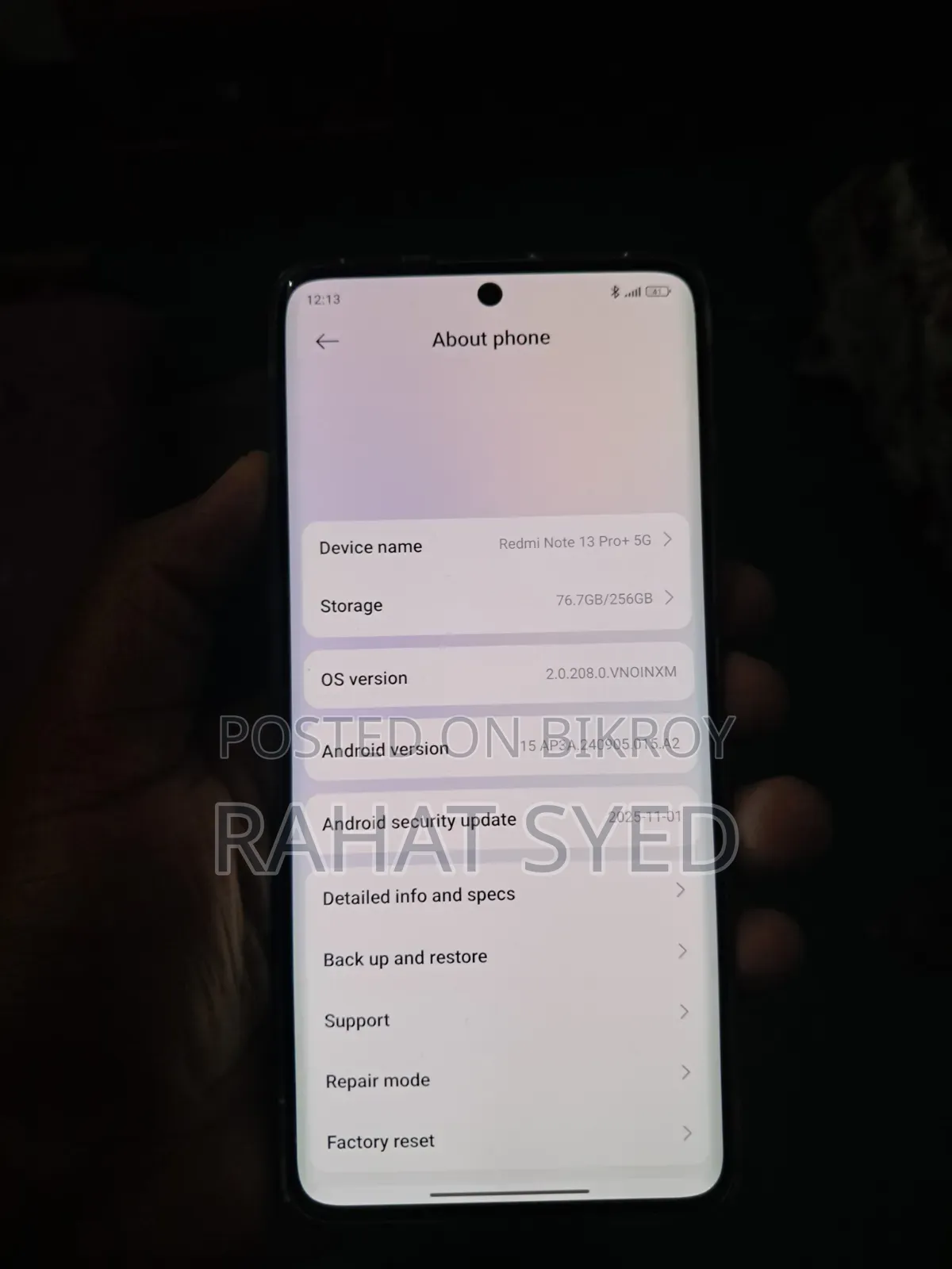 Xiaomi Redmi Note 13 Pro 5G 256 GB White