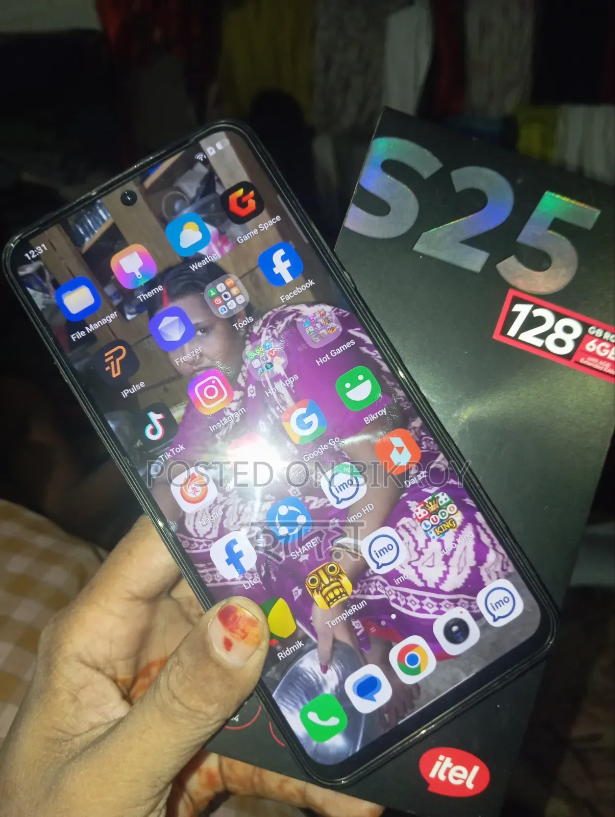 New Itel S25 128 GB Black