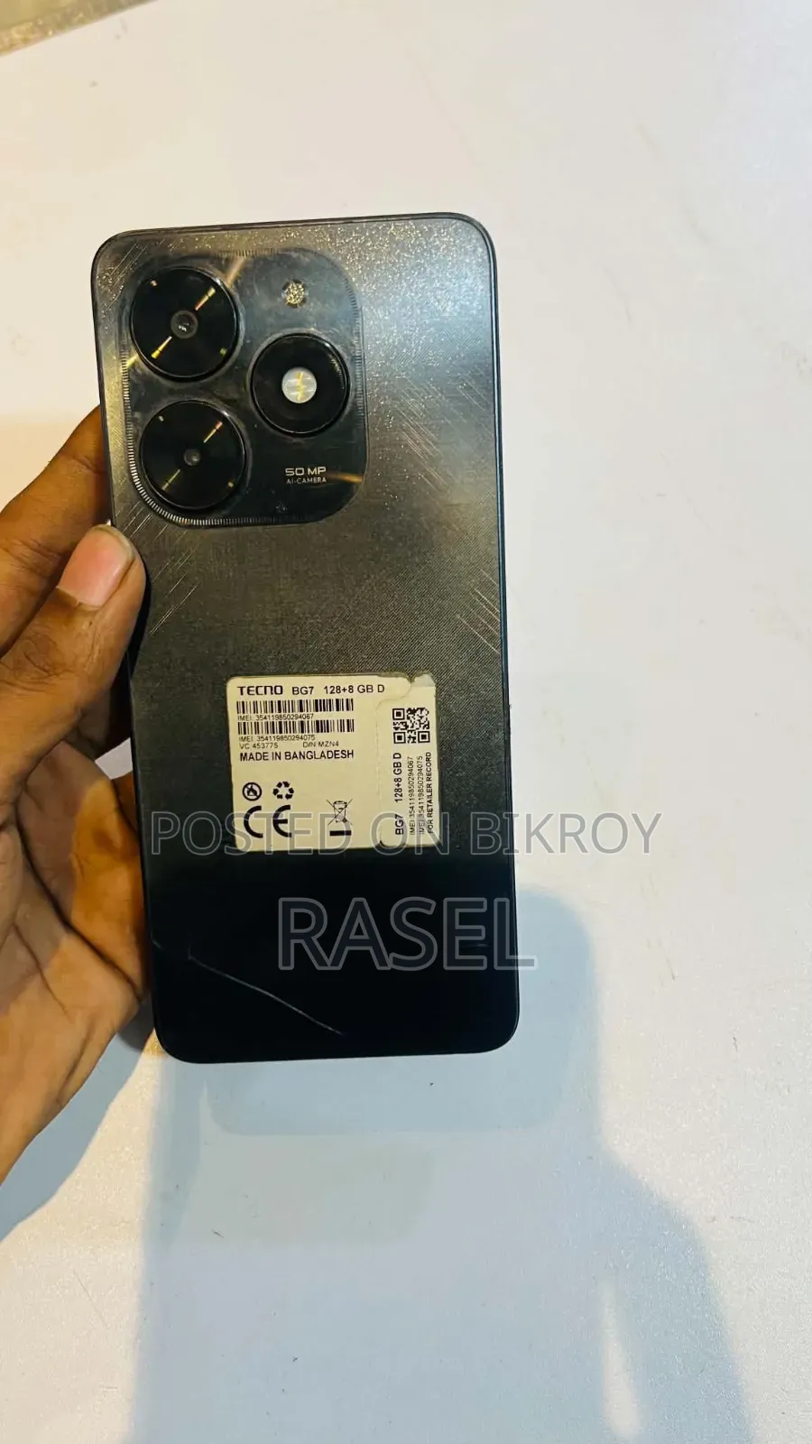 Tecno Spark 20C 128 GB Black