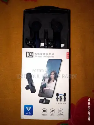 Wireless Microphone - Brand New (Best for Mobiles)