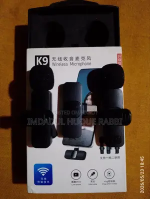 Wireless Microphone - Brand New (Best for Mobiles)