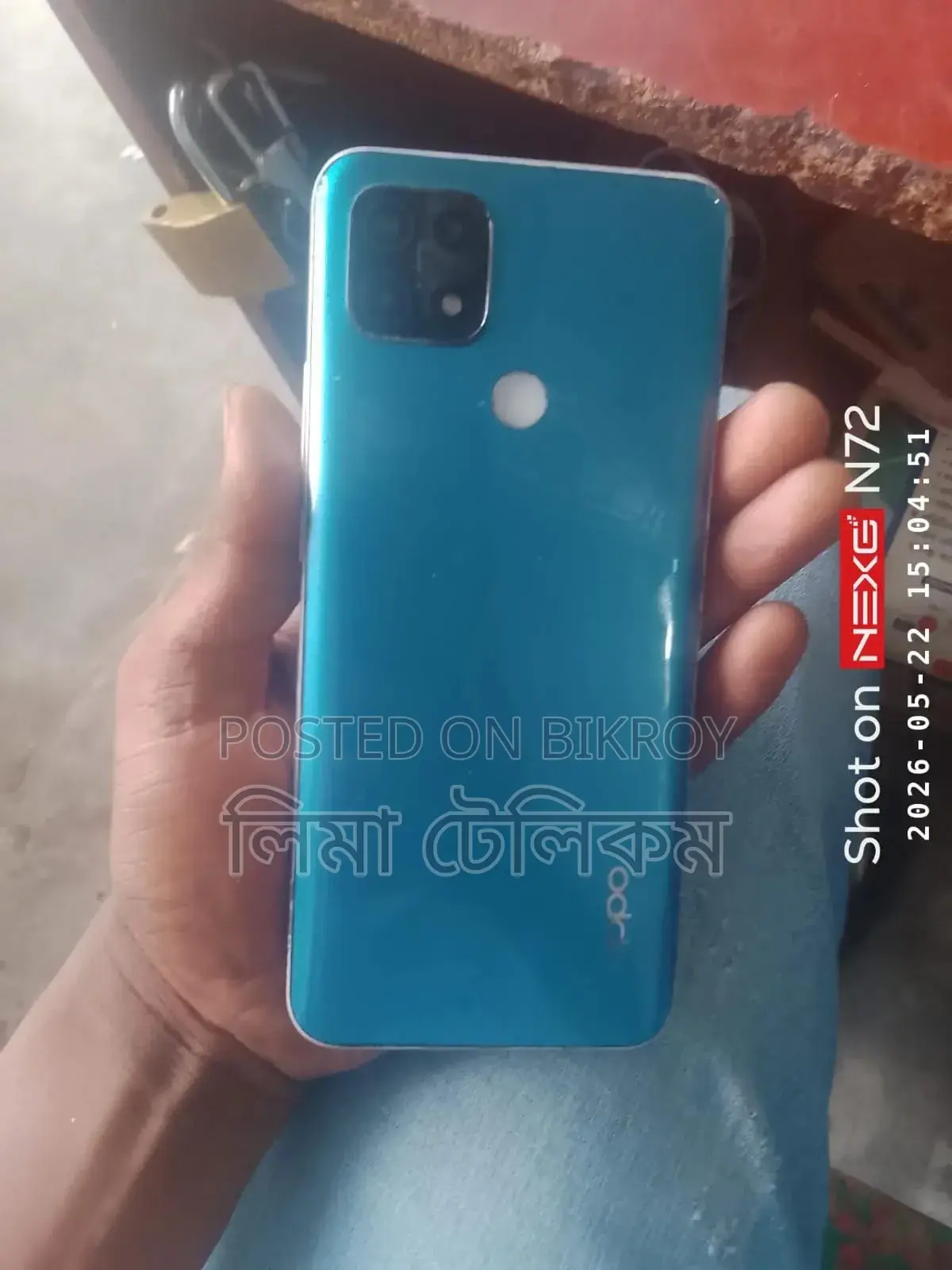 Oppo A15s 64 GB Blue