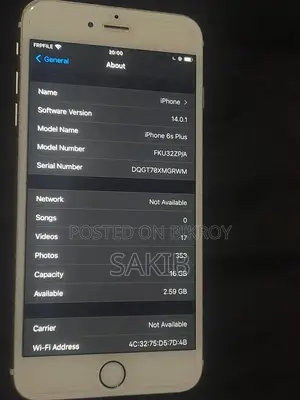 Apple iPhone 6s 16 GB Gold