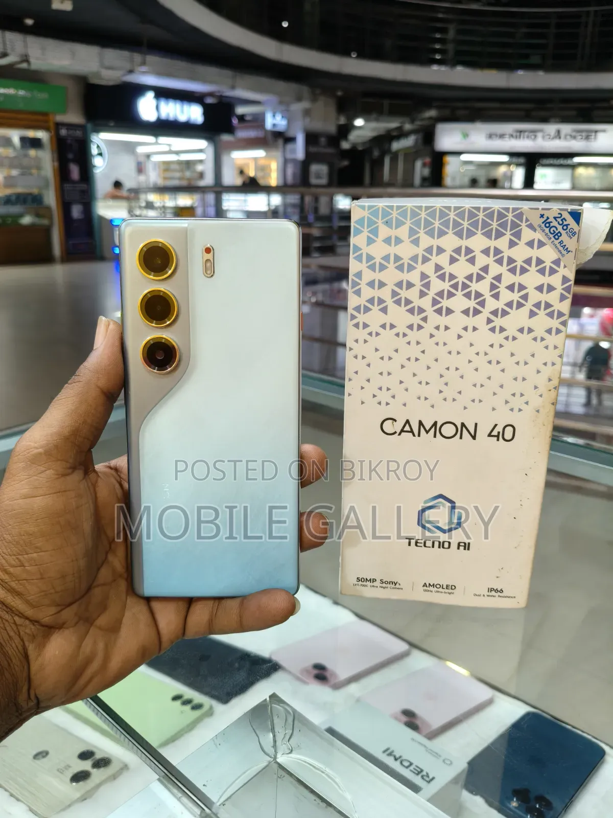 Tecno Camon 40 256 GB Silver