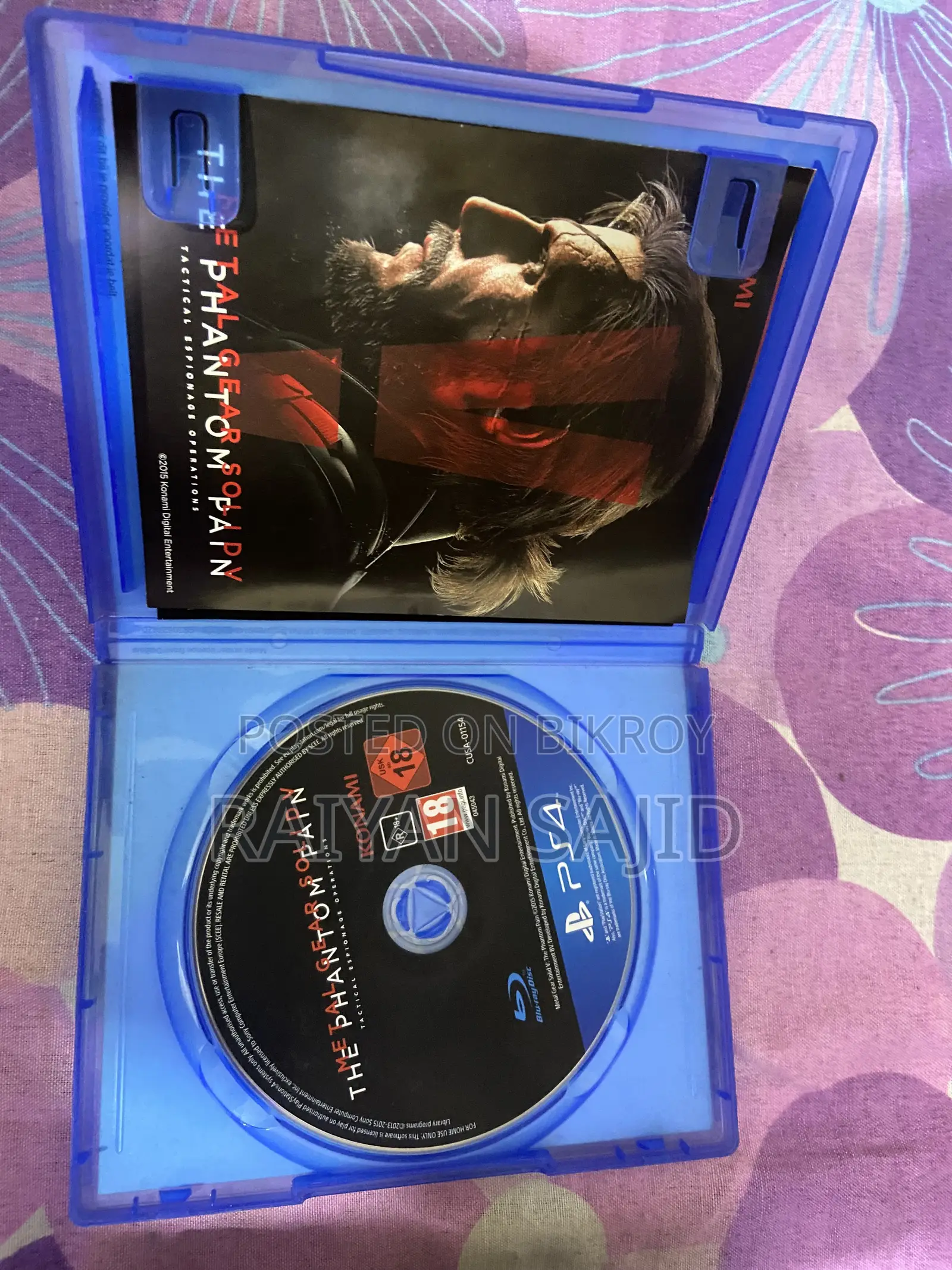 Ps4 Games for Sell - Metal Gear - Dying Light