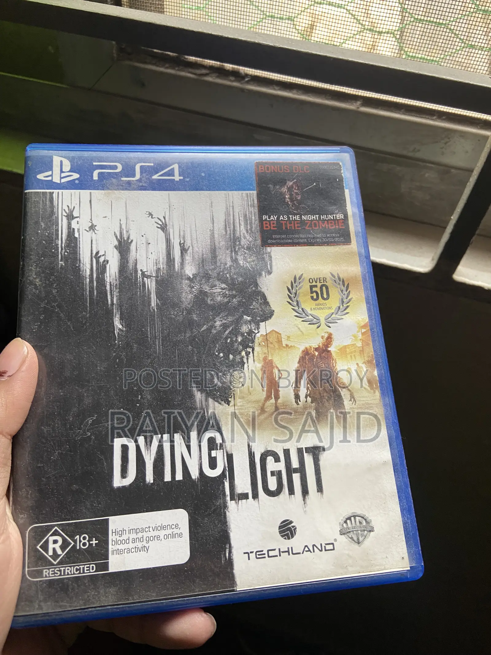 Ps4 Games for Sell - Metal Gear - Dying Light