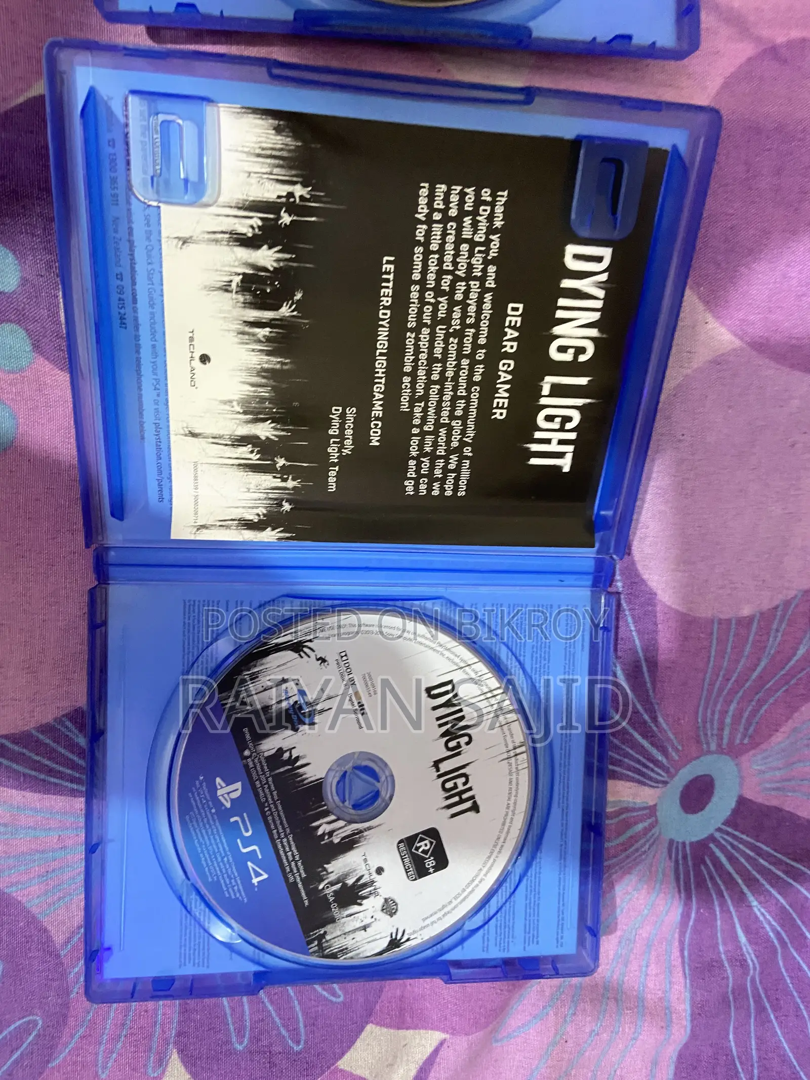 Ps4 Games for Sell - Metal Gear - Dying Light