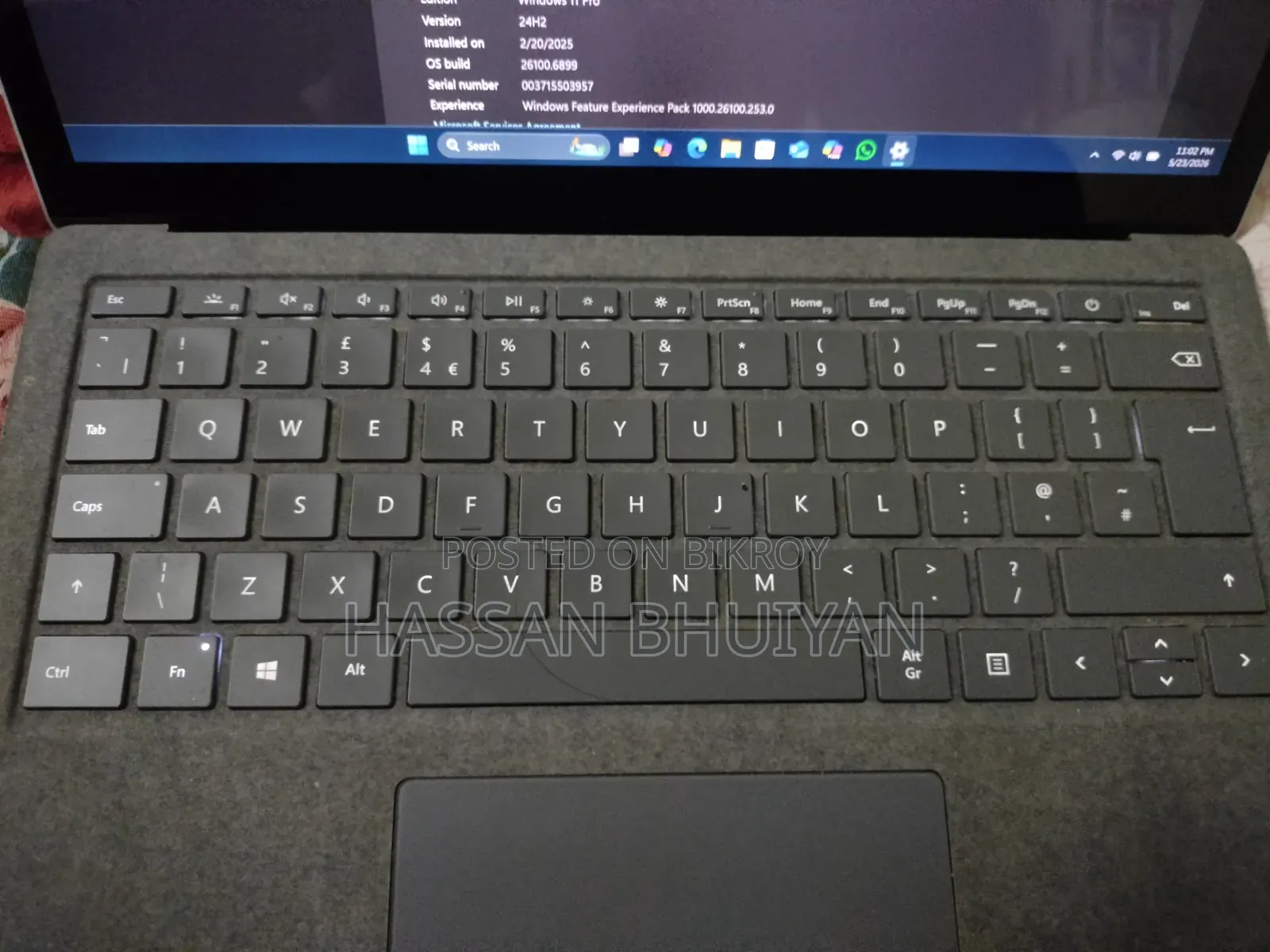 Laptop Microsoft Surface Laptop 3 8GB Intel Core i5 SSD 256GB