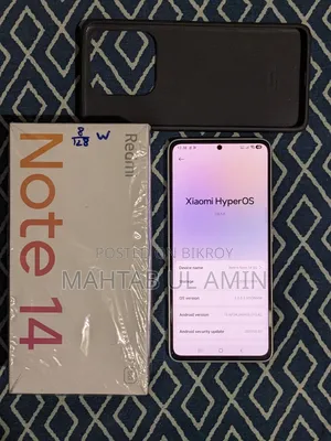 New Xiaomi Redmi Note 14 5G 256 GB White