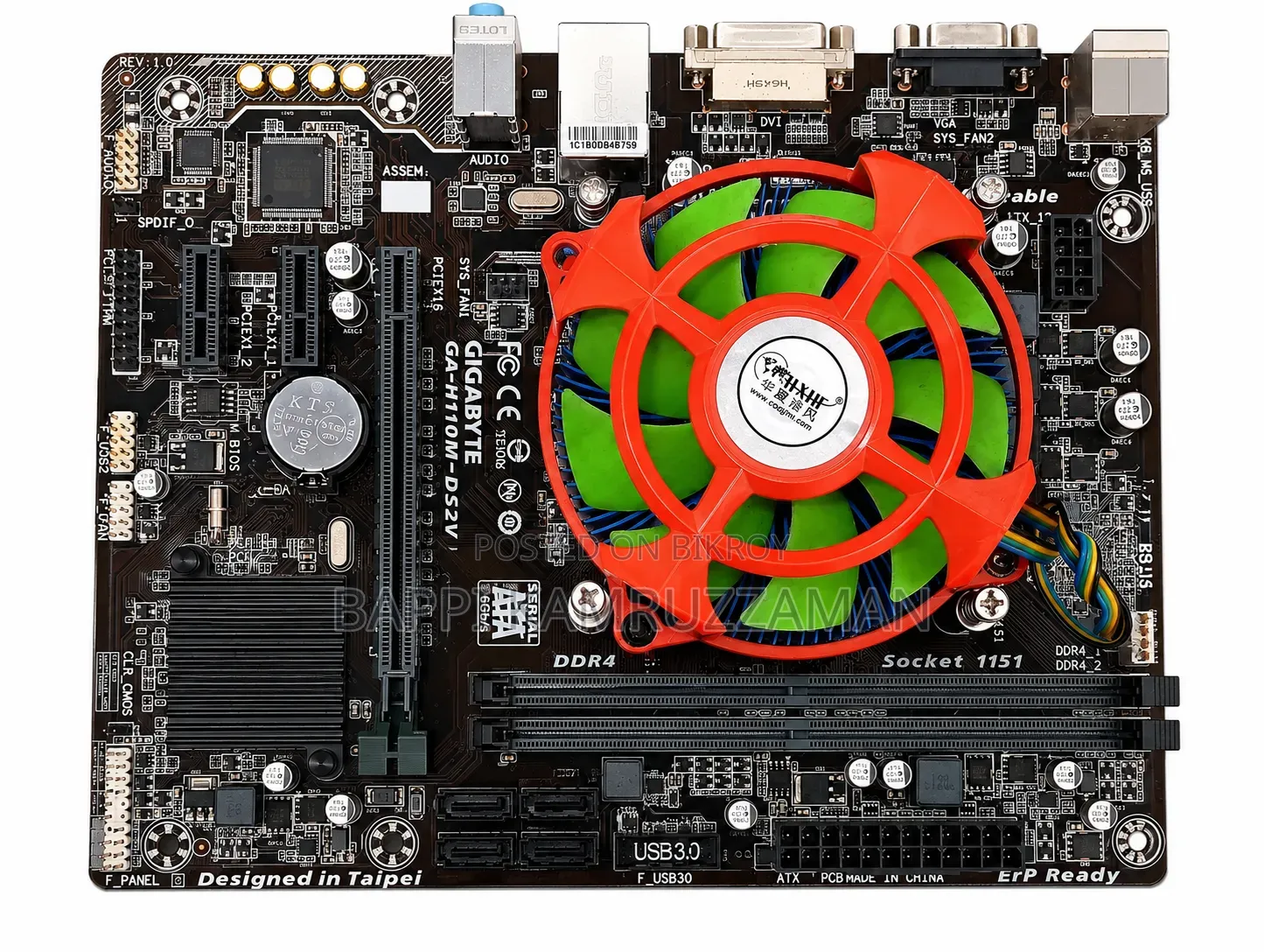 Super Fresh Condition Motherboard For Sale! Core i3-6th Generation