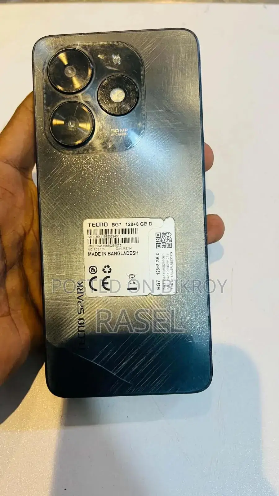 Tecno Spark 20C 128 GB Black