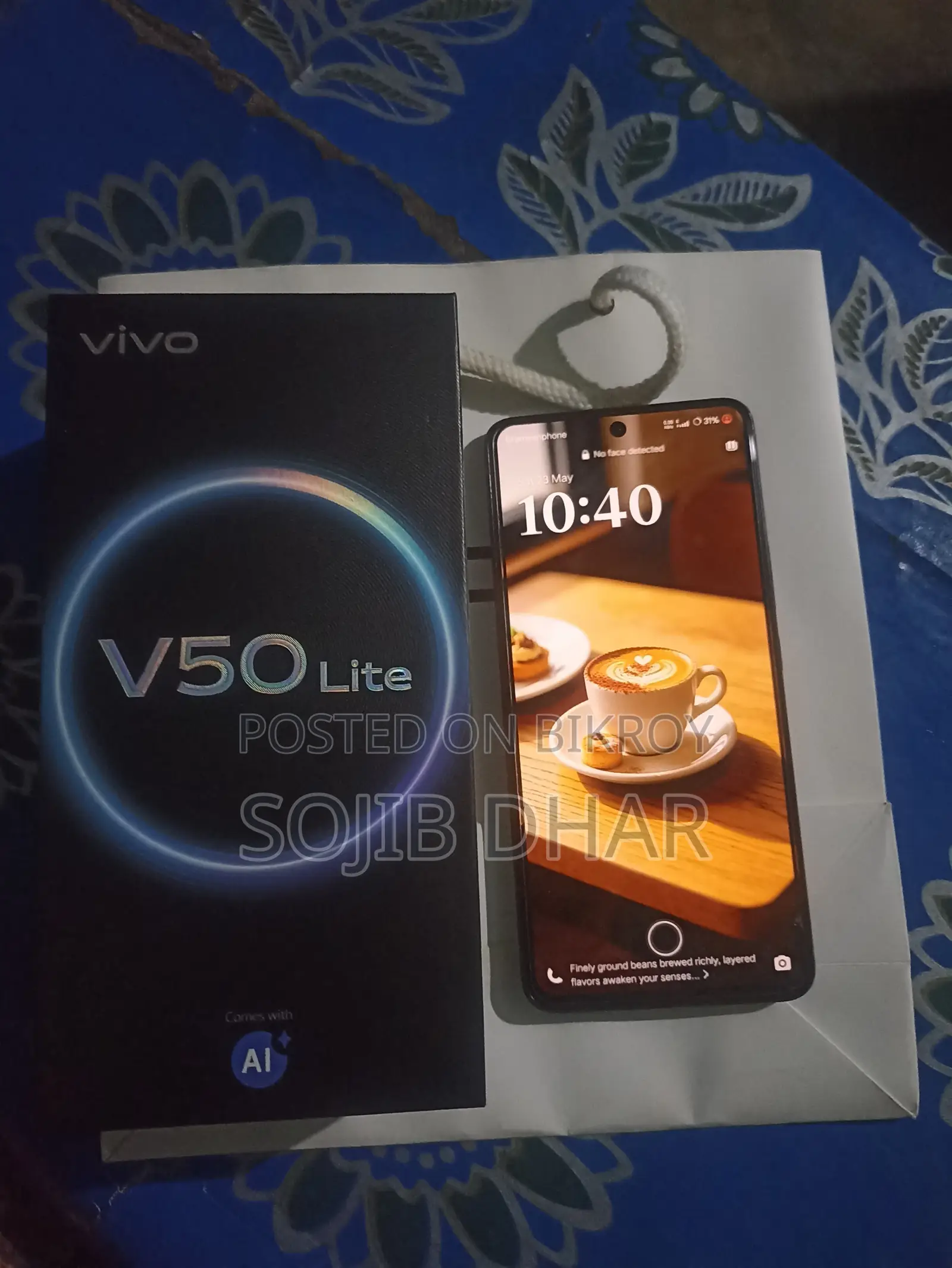 Vivo V50 Lite 4G 128 GB Black