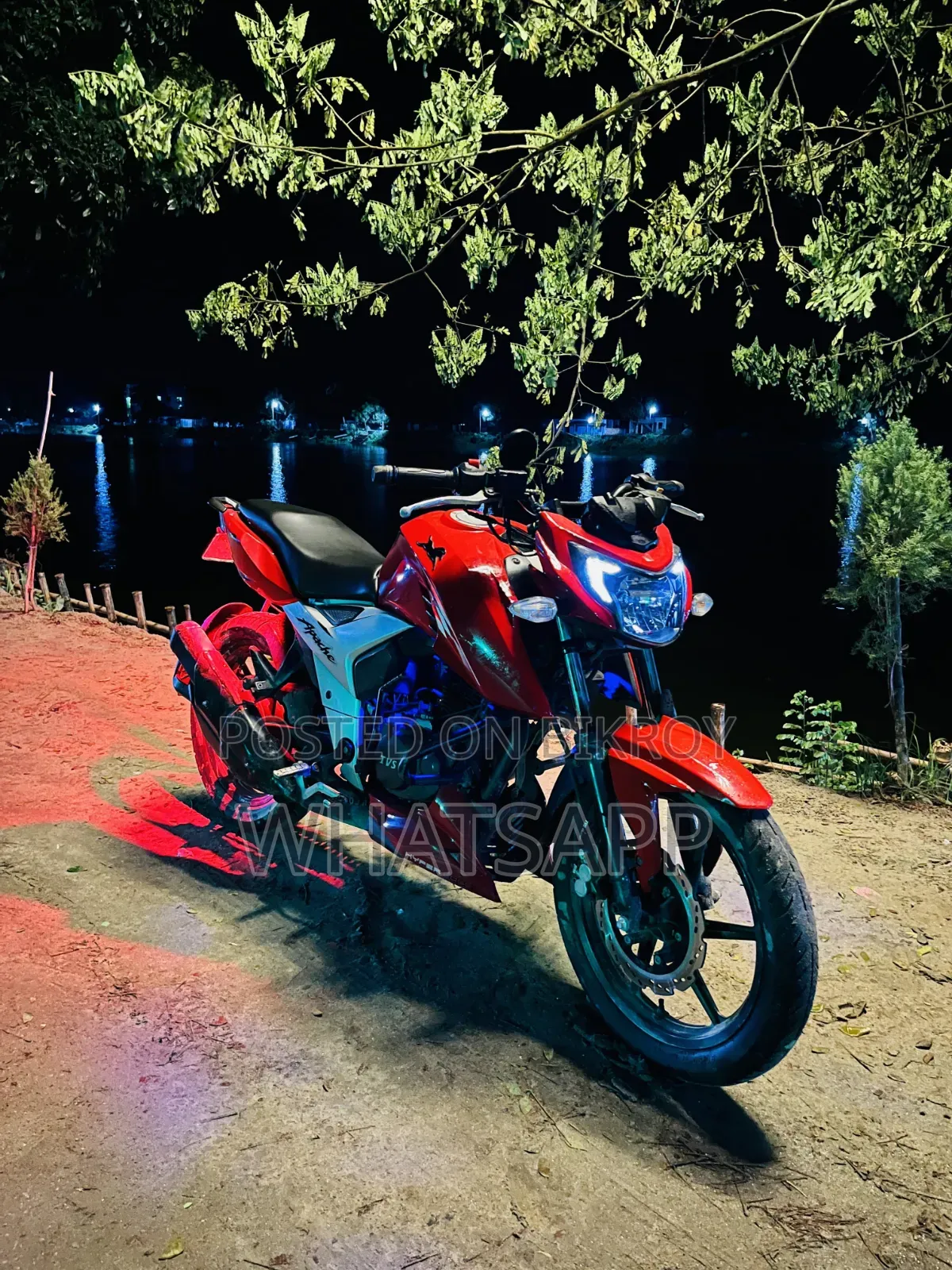 TVS Apache 160 4V 2020 Red