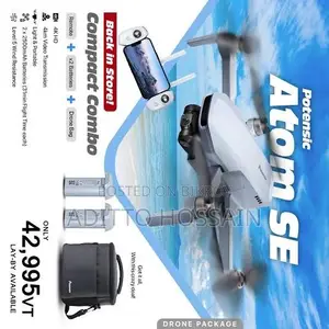Potensic Atom Se GPS Drone (Under 249g) - Like New
