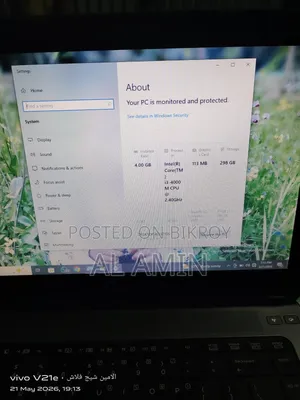 Laptop HP 14-Dq1088wm 4GB Intel Core I3 HDD 320GB