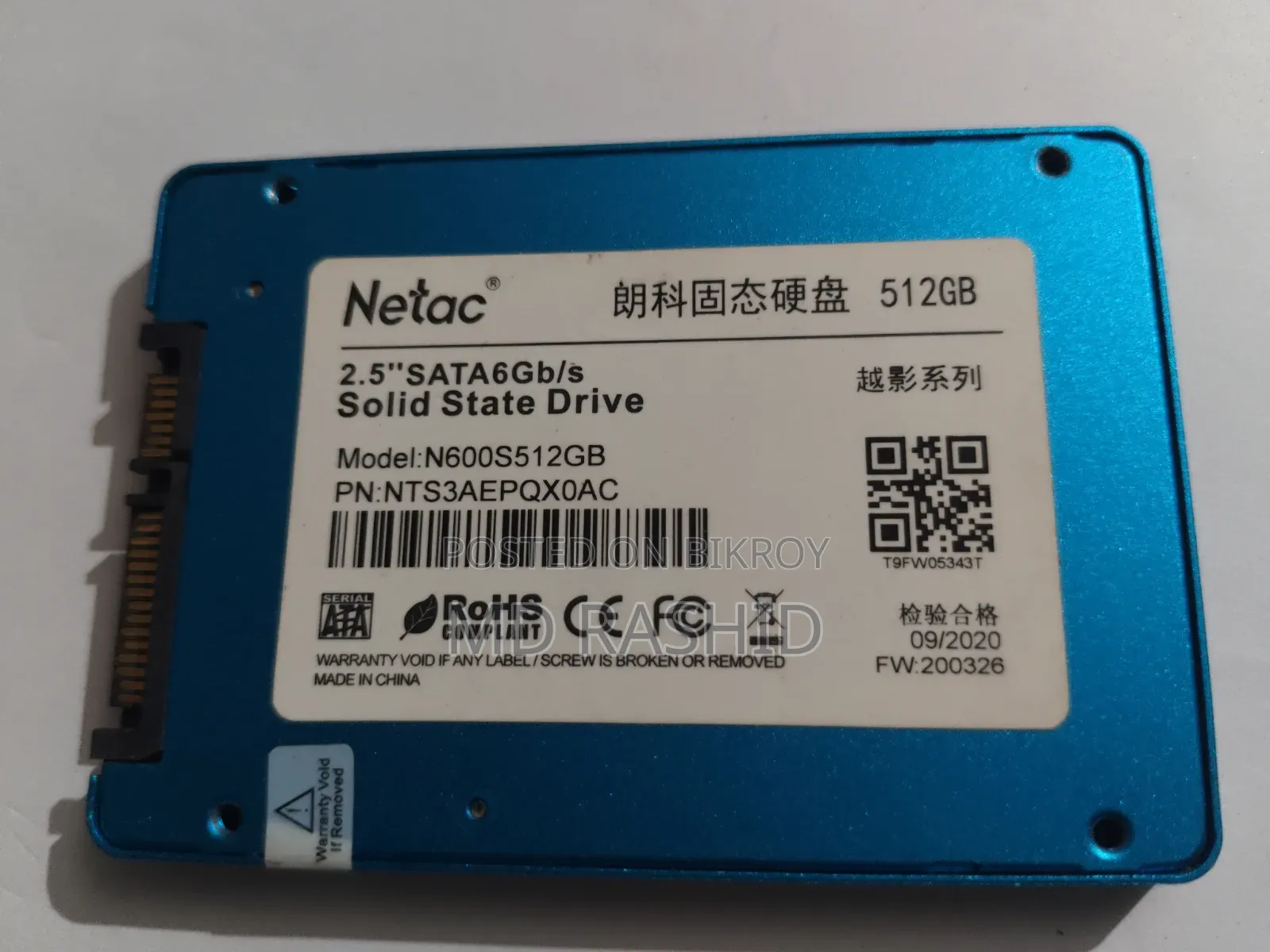 Netac 512gb SSD