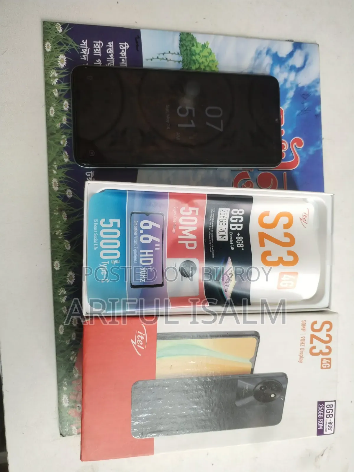 Itel S23 256 GB White
